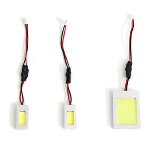 【メール便送料無料】 ホンダ ライフ JB6 H15～H20 ハイパワー LED ルームランプ セット 3P 面発光 COB 室内灯 ホワイト SMD 定電圧回路