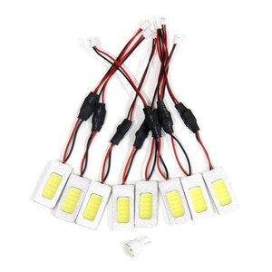 【メール便送料無料】 ホンダ レジェンド KB1 H16～ ハイパワー LED ルームランプ セット 9P 面発光 COB 室内灯 ホワイト SMD 定電圧回路