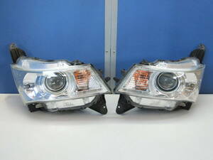 [K655] パレット MK21S HID ヘッドライト ヘッドランプ 左右セット KOITO 100-59207 研磨済み 破損なし