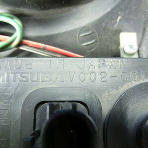 [FF666] サンバーバン TV1 TV2 ヘッドライト ヘッドランプ 左右セット MITSUBA VC02-001 研磨済 破損なし レベライザー確認済の画像4