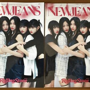 New Jeans ムック本 Rolling Stone Special Edition Zine Featuring NewJeans 日本版 B6フォトカード５枚付 K-POP 定価5460円の画像1