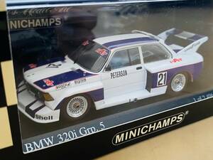 1/43 ミニチャンプス BMW 320i GR.5 #21 R.Peterson