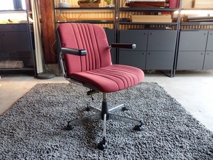 ① giroflex( Giroflex ) 83blasa(BRASA) rose wood pra i wood Cafe / desk chair / dining chair 
