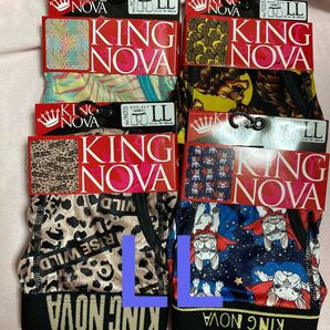 KING NOVA ボクサーパンツ　LL 4枚セット