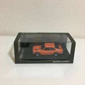 【新品】ignition イグニッションモデル 1/43 トヨタ カローラ レビン TE27 オレンジ ミニカー IG 0729 model toyota Corolla levinの画像1