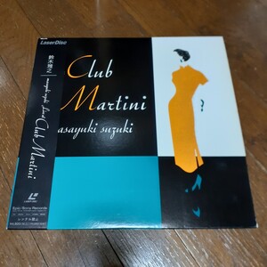 鈴木雅之 MASAYUKI SUZUKI / LIVE AT CLUB MARTINI /LD/レーザーディスク/帯　