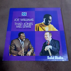 JOE WILLIAMS AND THAD JONES MEL LEWIS THE JAZZ ORCHESTRA LP/LAX 3161/RARE GROOVE,GET OUT MY LIFE,KOOL G RAP ネタ/ALLEN TOUSSAINT　