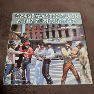 GRANDMASTER FLASH & THE FURIOUS FIVE / THE MESSAGE /LP/US ORIGINAL,USオリジナル