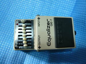 rare！BOSS Equolizer GE-7 made in japan ♪ 動作品 ♪ジャパンビンテージ ！！