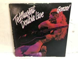 40317S US盤 12inch 2LP★TED NUGENT/DOUBLE LIVE GONZO★E 35070～71