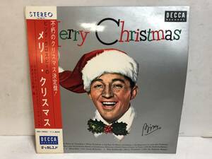 40323S 帯付12inch LP★ビング・クロスビー/BING CROSBY/MERRY CHRISTMAS★SDL-10062