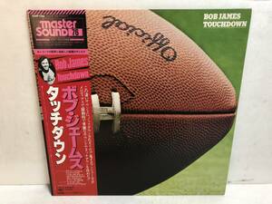 40324S 美盤 帯付12inch LP★ボブ・ジェームス/BOB JAMES/TOUCHDOWN★master sound★25AP 1184