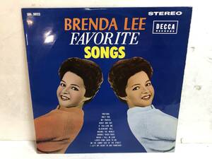 40324S 12inch LP★ブレンダ・リー/BRENDA LEE/BRENDA LEE FAVORITE SONGS★SDL-10122