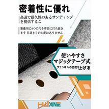 ★#120番★ サンダーペーパー 125mm 丸型 サンディングディスク #120番 50枚入 マジック式 ディスクペーパー 8穴_画像2