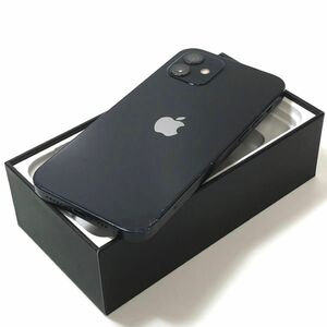 【ジャンク品】Apple｜iPhone 12 64GB｜SIMフリー｜最大バッテリー容量86%｜ブラック｜動作確認済｜速達発送可