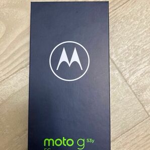 【SIMフリー】moto g53y 5G 6.5インチ メモリー4GB ストレージ128GB インクブラック ワイモバイル