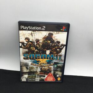 ※【同梱可】PlayStation 2 プレイステーション2 PS2ソフト ゲームソフト　SOCOMll USNAVYSEALs ソーコム2 SCPS15065