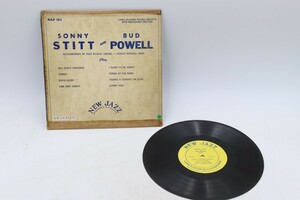 SONNY STITT AND BUD POWELL/SONNY STITT AND BUD POWELL QUARTET/NEW JAZZ NJLP 103 10インチ レコード（A2508）