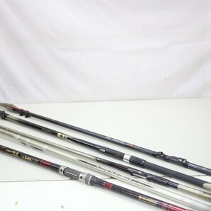 磯竿 5本セット Daiwa ADVISOR POWER MESH チヌ 1-53/NFT POWER LOOP ADVANCE 磯 1-530/SHIMANO CARBON 野島 4号540PTS ダイワ(F2528）の画像1