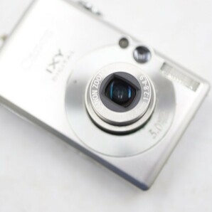Canon IXY DIGITAL 60 PC1158 コンパクトデジタルカメラ キヤノン イクシー デジカメ シルバー バッテリー/充電器（B2532）の画像2