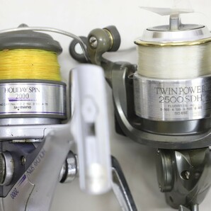 Shimano/シマノ リール 7点まとめ SEDONA C3000HG FE/TWIN POWER 2500 SDH シャロースペシャル/HOLIDAY SPIN 2000/AERNOS 2500(A2751）の画像3