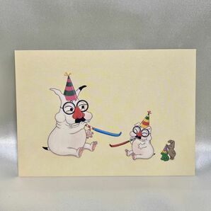 ポストカード 絵葉書　島田ゆか　post card 3 「ぶーちゃんとおにいちゃん」
