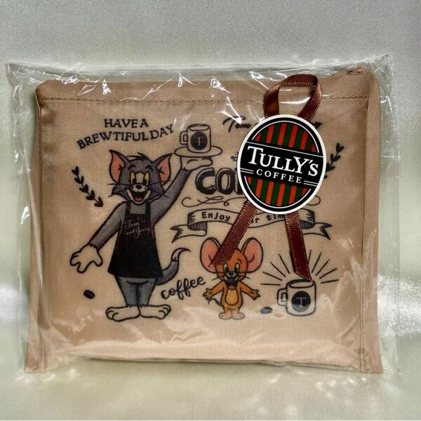 【新品、未使用】TULLY'S COFFEE ☆TOM and JERRY☆ エコバッグ