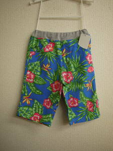 Sale/ summer / new / immediately *Donkey-Jossy* 100/botanikaru total pattern 6 minute height pants 