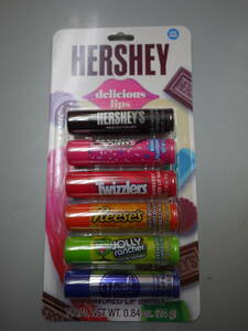 Sale/NY/新品/即決☆Lip balm/フレイバーリップ☆ Hershey's/ハーシーシリーズ　6本セット