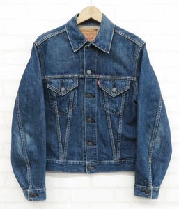 7T0460■LEVI'S 557 3rd デニムジャケット BIGE 日本製 リーバイス Gジャン