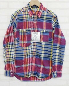 6T4362■FWK BY ENGINEERED GARMENTS 長袖チェックワークシャツ エンジニアードガーメンツ