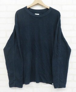 7T0865■URU COTTON PILE L■S TEE 19FUC04 ウル 長袖コットンパイルTシャツ