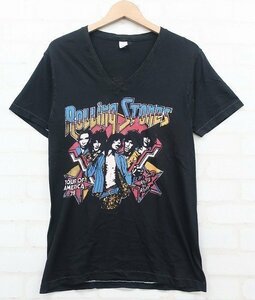 3T2593■クリックポスト対応商品■ローリングストーンズ TOUR OF AMERICA 78 ツアーTシャツ ROLLING STONES