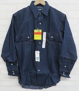 7T0900■新品 Wrangler デニムウエスタンシャツ ラングラー