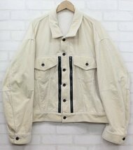 3T1706■ESSAY ES03J-02 Oversized shaped G JKT エッセイ ビックシルエット コーデュロイジャケット_画像1