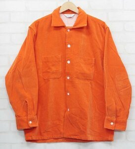 4T2043■UNUSED US1376 Corduroy Shirt アンユーズド コーデュロイシャツ