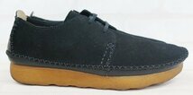 1S8474■クラークス エドガーウェイ ブラックスエード Clarks EDGARWAY_画像4