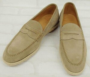 1S2249# unused goods footthecoacher BONE BIT LOAFER espadrille foot The Coach .-