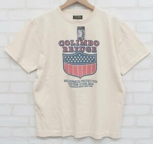 6T7473【クリックポスト対応】未使用品 コリンボ ZWR-0420 リアルムーン別注 COLIMBO REIGUE 半袖Tシャツ COLIMBO