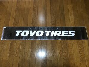 TOYOTIRES トーヨータイヤ ハチマキ ステッカー ホワイト