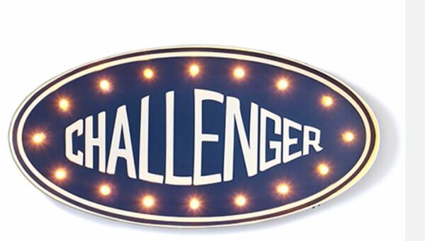 希少 CHALLENGER チャレンジャー サインボード SIGNBOARD ライト