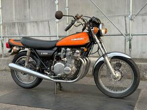  super finest quality KZ1000A!! Hinotama color!! condition highest!! KAWASAKI Kawasaki engine actual work animation equipped old car out of print car Z1 Z2 Z1R MK2 KZ900 Z900 A4 Z1000A