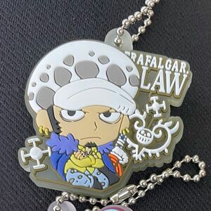 【ワンピース 】ラバーマスコット　ラバマス　ONE PIECE トラファルガー・ロー　キーホルダー