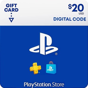 USA 北米版 PSN $20 コード プレイステーション ストアーカード ネットワークカード コード配信