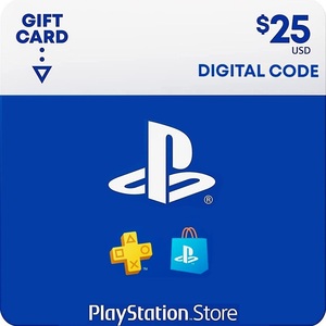 USA 北米版 PSN $25 コード プレイステーション ストアーカード ネットワークカード コード配信