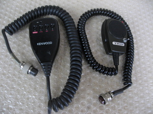 ＠＠ＴＲＩＯ／ＫＥＮＷＯＯＤ／ハンドマイク２個／使えればラッキー！動作未確認／ジャンク＠＠