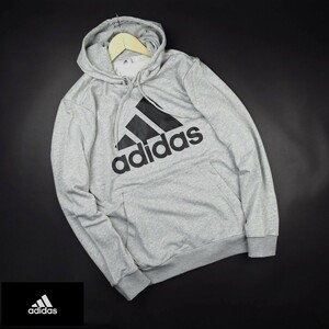  новый товар * Adidas /adidas/ESSENTIALS French Terry большой Logo тянуть Parker 217/541 пепел /[M]