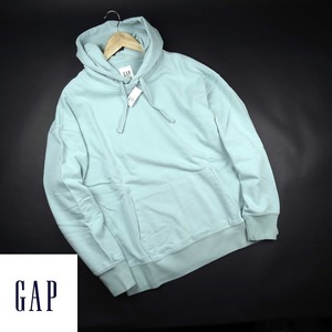 新品★GAP/ギャップ/スプリングカラープルオーバーパーカー068/07緑/【M】