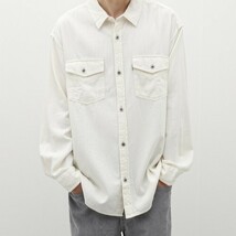 新品★Levi’s/リーバイス/SILVERTABシルバータブ/2ポケットシャツA5767/000白/【M】【JP size L】_画像10