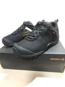 ☆新品☆ MERRELL(メレル) CHAMELEON 8 STORM GORE-TEX(カメレオン 8 ストーム ゴアテックス) ブラック 26ｃｍ【送料無料】